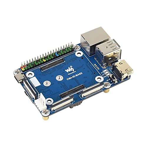 Placa base CM4-IO-BASE-B para añadir puertos HDMI y USB ausentes en Raspberry Pi Compute Module 2