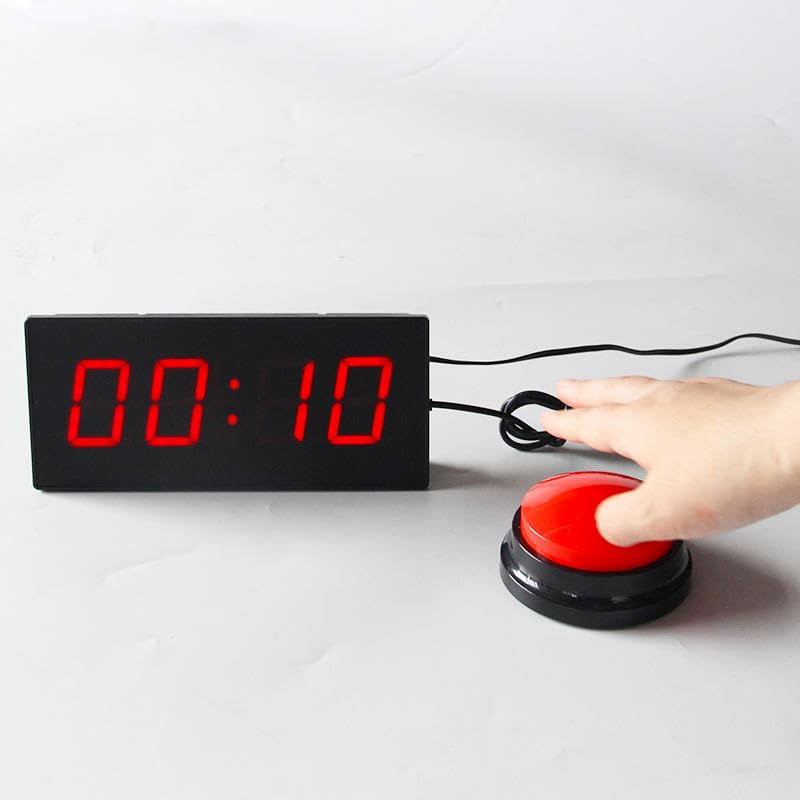 NXZ 10 Seconds Game Timers, Gym Timer, Sport Timer Clocks, Swimming Stopwatch Clock timers, Electric Desk
