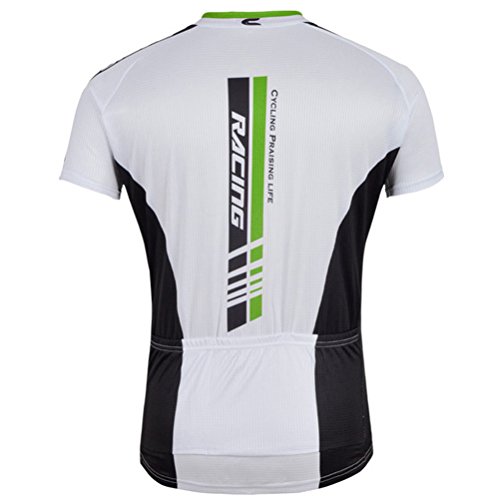 image for sponeed Men's Bicycle Jersey Polyester Shirt Tops Sublimation Print Si
