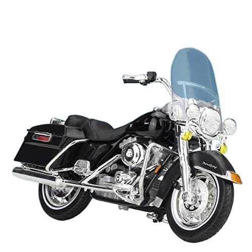Miniature Harley 1999 FLHR Road King 1:18 Haute Précision en Métal Injecté et Finition Premium
