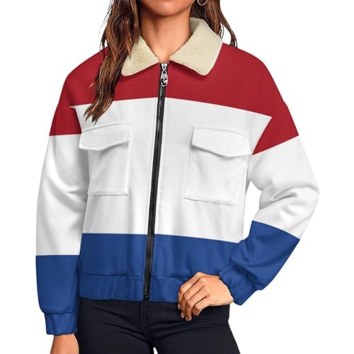 Sweatshirt chaud avec poche pour femme cherchant un blouson d'hiver protecteur