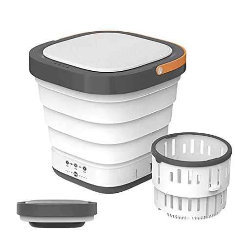 Mini Lavadora Plegable, Lavadoras Portátiles De 9 L Con Cesta De Drenaje, Lavadora Móvil Para Acampar Para El Hogar, Lavandería, Viajes, Ropa Interior, Ropa Para Niños Mini Lavadora Plegable, Lavadoras Portátiles De 9 L Con Cesta De Drenaje, Lavadora Móvil Para Acampar Para El Hogar, Lavandería, Viajes, Ropa Interior, Ropa Para Niños