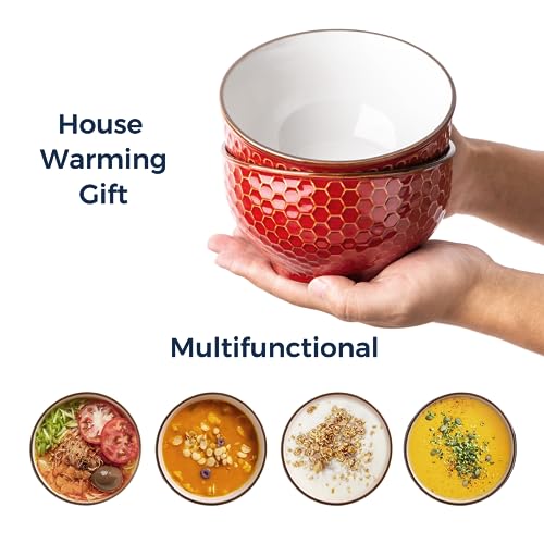 Gbhome GCB061 Stoneware Cereal Bowls Set thumb #4