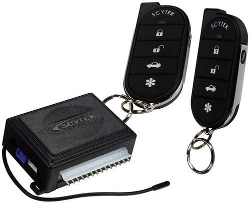 Scytek A15 Keyless Entry Car Alarm Security System, 2 Key Fob Remote Controls