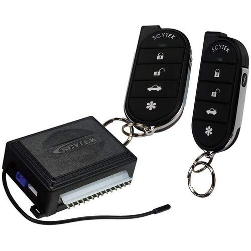 Scytek A15 Keyless Entry Car Alarm Security System, 2 Key Fob Remote Controls #TOP3
