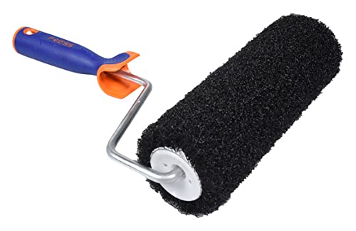 Nespoli Rodillo para Masillar, 22 cm, Mango Ergonómico, Aplicaciones de Yeso y Masillas, Fácil de Limpiar, Capas de Espesor Uniforme, Fácil Aplicación y Acabado Profesional