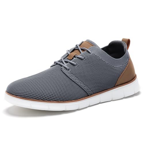 LEZTA Men's Casual Dress Shoes Sneakers Business Lightweight Oxfords Arch Support Walking