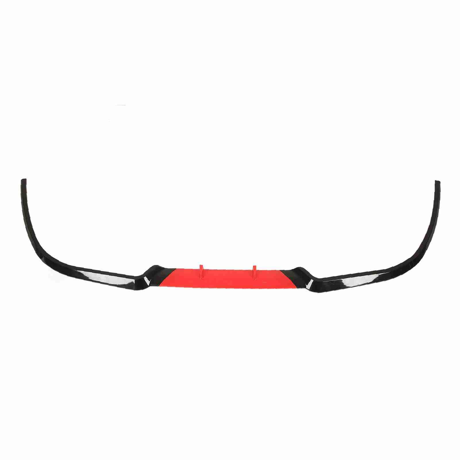 Przedni Separator Zderzaka, ABS Spoiler Przedni 114 Cm, 3 Części,