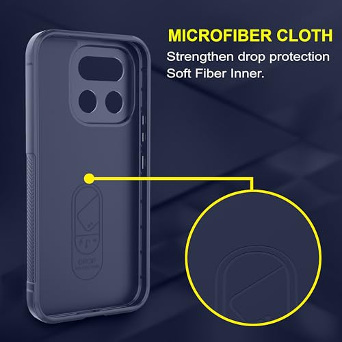 Image of Zapcase Back Case Cover for Realme 16 Pro 5G | Compatible for Realme 16 Pro 5G Back Cover | Liquid Silicon Magic Case with Camera Protection | Sapphire