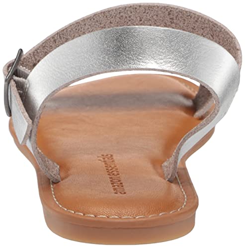 Image of Amazon Essentials Women's Two Strap Buckle Sandal with Adjustable Ankle Strap
