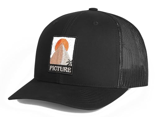 Picture Organic Clothing KuldKuldo Trucker Casquette Noir | Taille : One Size, Noir , taille unique
