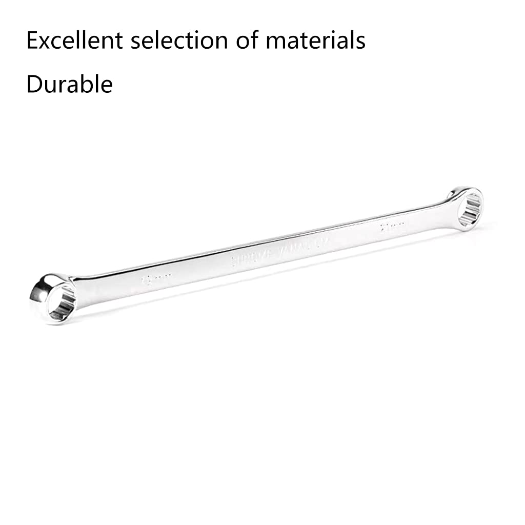 Set di chiavi combinate metriche con estremità a scatola extra lunga, 8 mm, 19 mm, 6 pezzi, per combinazione metrica Const applicabile