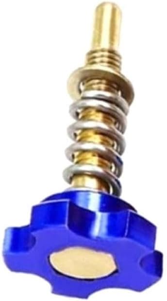 Carburetor Air Fuel Mixture Idle Speed Adjuster Screw Kit Compatible With Carb Motorcycle Modification Accessories(Blue)