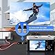 HDMI Wireless, Anytrox Wireless HDMI Transmitter and Receiver, 165FT/50M Funkübertragung für Streaming Video/Audio übertragung, Drahtlos Extender für Laptop/PC/Kamera zu TV/Monitor (Rot