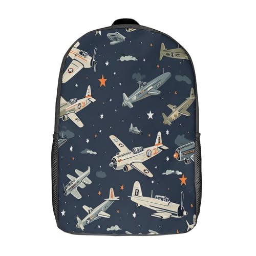 Sac d'école avion imprimé 3D pour la rentrée au primaire et les sorties