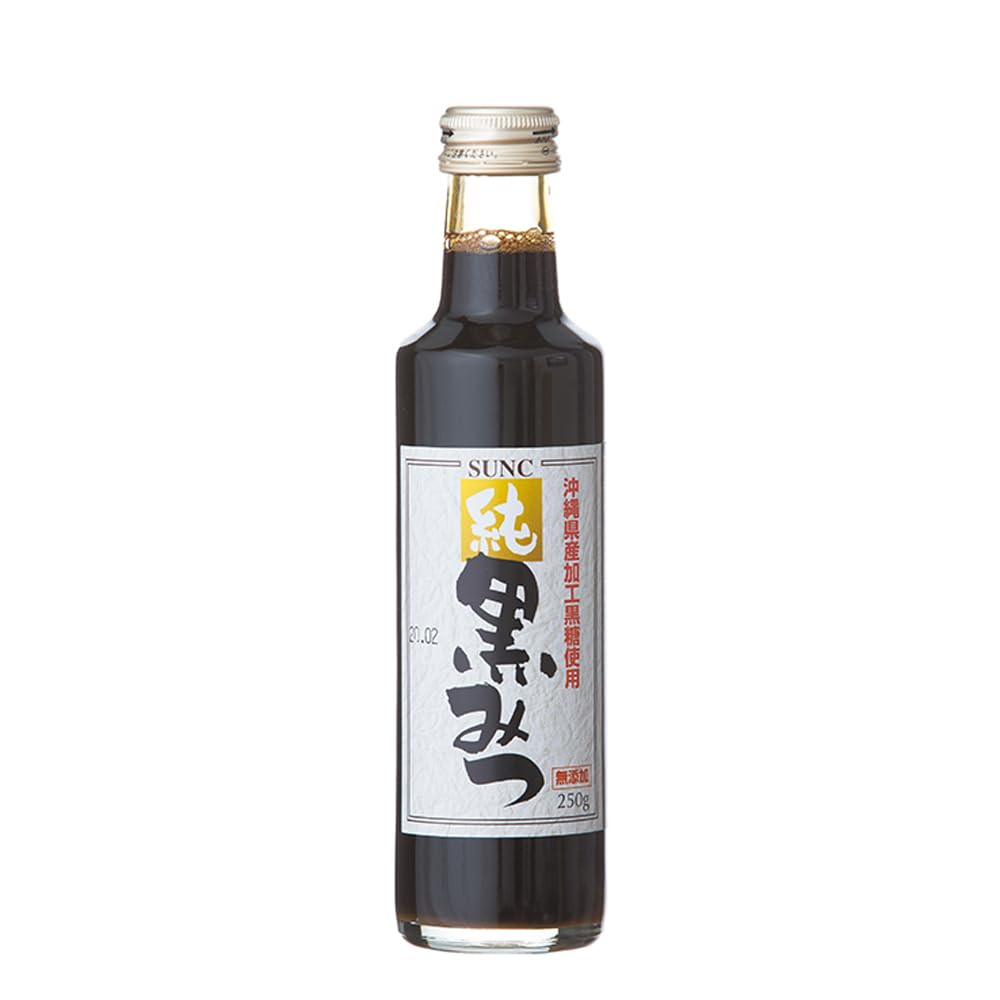 Amazon.co.jp: サンク 【完全無添加】 純 黒みつ (黒蜜) 250ml : 食品