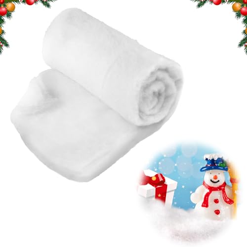 SilverChry Weihnachtsdeko Schneedecke, 80 * 240 cm Schneematten,...