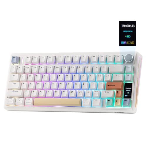 Amazon.co.jp: EPOMAKER TH80 V2 PRO Wireless Gaming Keyboard with