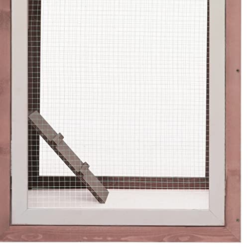 Hühnerstall, Hühnerkäfig aus Holz, bequem und langlebig für den Außenbereich – Bild 7