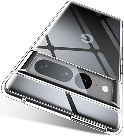 Funda Para Google Pixel 6 Con Protector De Pantalla - Transparente Degradado, Delgada Y Flexible TPU - Incluye 2 Vidrios Templados