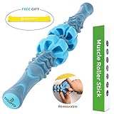 ✅ Disfrute de un masaje de tejidos profundos en cualquier momento: este rodillo de masaje musculares DISUPPO está diseñado con rodillos que giran libremente. Ofrece un masaje de tejido profundo directamente a sus zonas cansadas, doloridas, huesos y músculos; reducir la rigidez y el dolor antes y después de los entrenamientos, ejercicio, correr y entrenar. Con el uso regular, mejora tu resistencia muscular y haz tus músculos más hermosos.