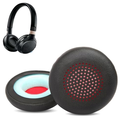 SHB9250 Ohrpolster, HAIZEEN Ohrpolster kompatibel mit Philips SHB9250 SHB 9250 Kopfhörern Ohrpolster Ersatzkissen (Proteinleder/Memory Foam)