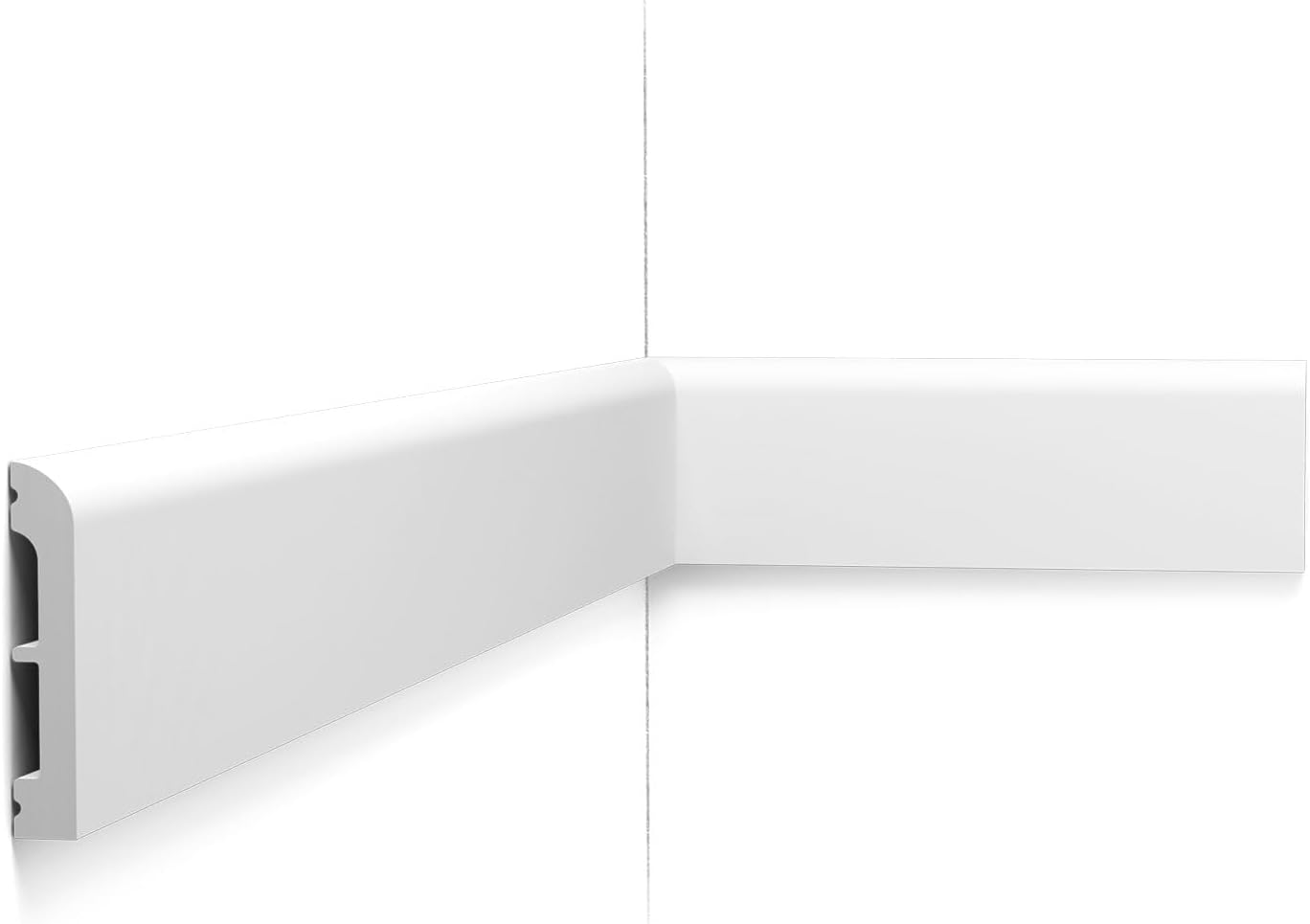 Orac Decor 3in H x 78-3/4in Long (4 Pack) SX183 Baseboard Moulding, White