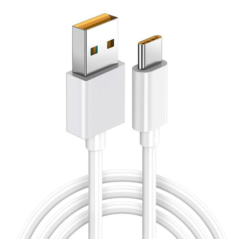 Image of Realme Original 80W SuperVooc /Dart USB to Type C, Fast Charging Cable Compatible for Realme 12 /11 Pro Plus /11 Pro /Narzo 60 Pro /60 /Realme 10 Pro Plus /10 Pro, /9 Pro /Narzo 50 Pro /50 /9 PRO
