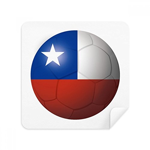 Nettoyeur écran Chili drapeau football pour garder vos lunettes et smartphone propres au quotidien