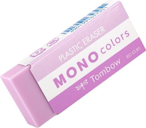 Amazon.co.jp: トンボ(Tombow) モノカラー消しゴム ピンク