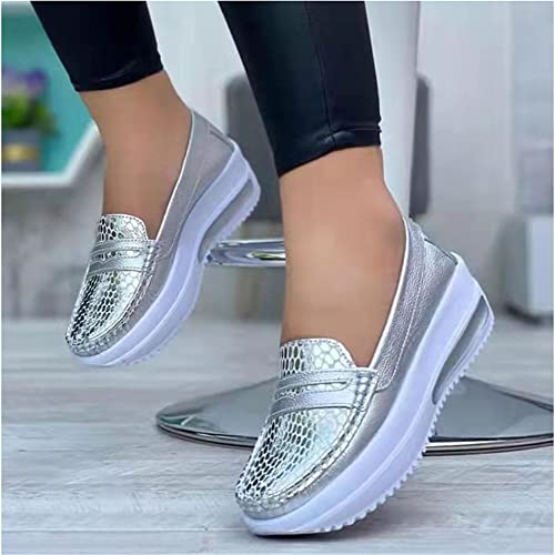 Review de Zapatos color plata los mejores 10. 14 Imagen adicional