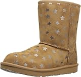UGG Australia Classic Short II Stars, Bota a la Altura de la Pantorrilla Niñas, Chesnut, 26 EU