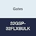 Gates 32GSP-32FLXBULK GlobalSpiral Couplings, Code 61 O-Ring Flange, Zinc Plated Carbon Steel, 6.27", 2" ID (Pack of 15)