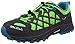Salewa JR Wildfire Unisex-Kinder Trekking- & Wanderhalbschuhe, Grün (Fluo Green/Blue Danube), 30 EU