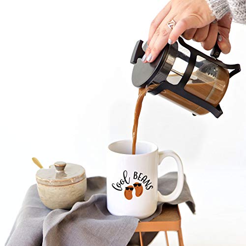 Taza de cerámica con diseño divertido, 15 oz miniatura 2