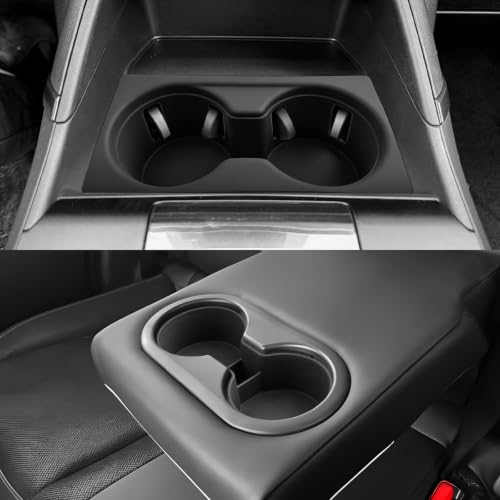 Image of CDEFG for 2026 Mazda CX5 Center Console Organizer Front & Rear Cup Holder | 2026 Mazda CX-5 (S /Select /Preferred /Premium /Premium Plus) Accessories Silicone Cup Holder Covers Insert