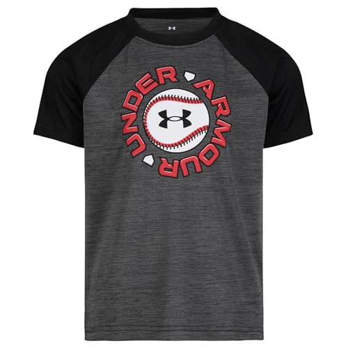 Under Armour Boys' Short Sleeve Shirt, Crewneck, Lightweight and Breathable, Sports Graphic Tees