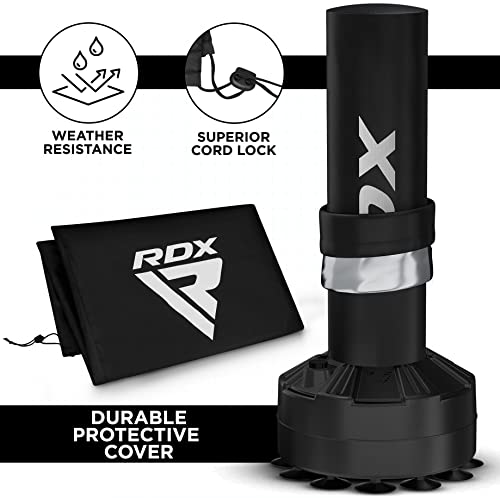 Rdx Kids Freestanding Punching Bag With Gloves & Cover - 4Ft Junior Pedestal Punch Bag With Stand For Kickboxing Boxing Mma Muay Thai Karate - Heavy Duty Free Standing Bag For Home Gym Fitness Workout #TOP4
