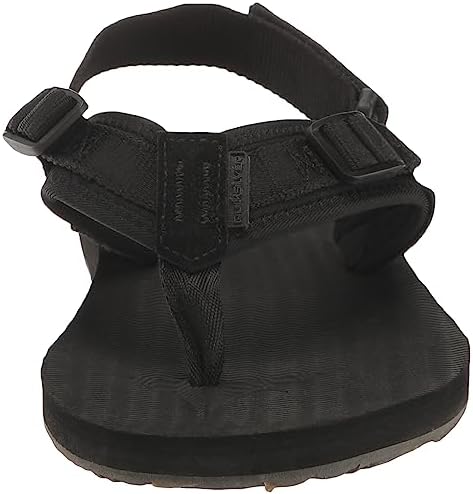 Quiksilver Men's Carver A/T Heel Strap Flip Flop Athletic Sandal, Black 1 233, 7 | Image 1