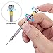 VAKOGAL Premium 6PCS Micro Precision Screwdriver Set, 0.8-1.6mm, Extra Replacement Blades for Watch, Eyeglasses, Jewelry, Electronics Repair