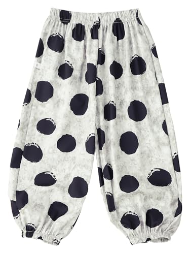 TiaoBug Kids Girls Boys Beach Pants Fashion Printed Bloomers Casual Mid Waist Pants Loose Elastic Waistband Sweatpants2