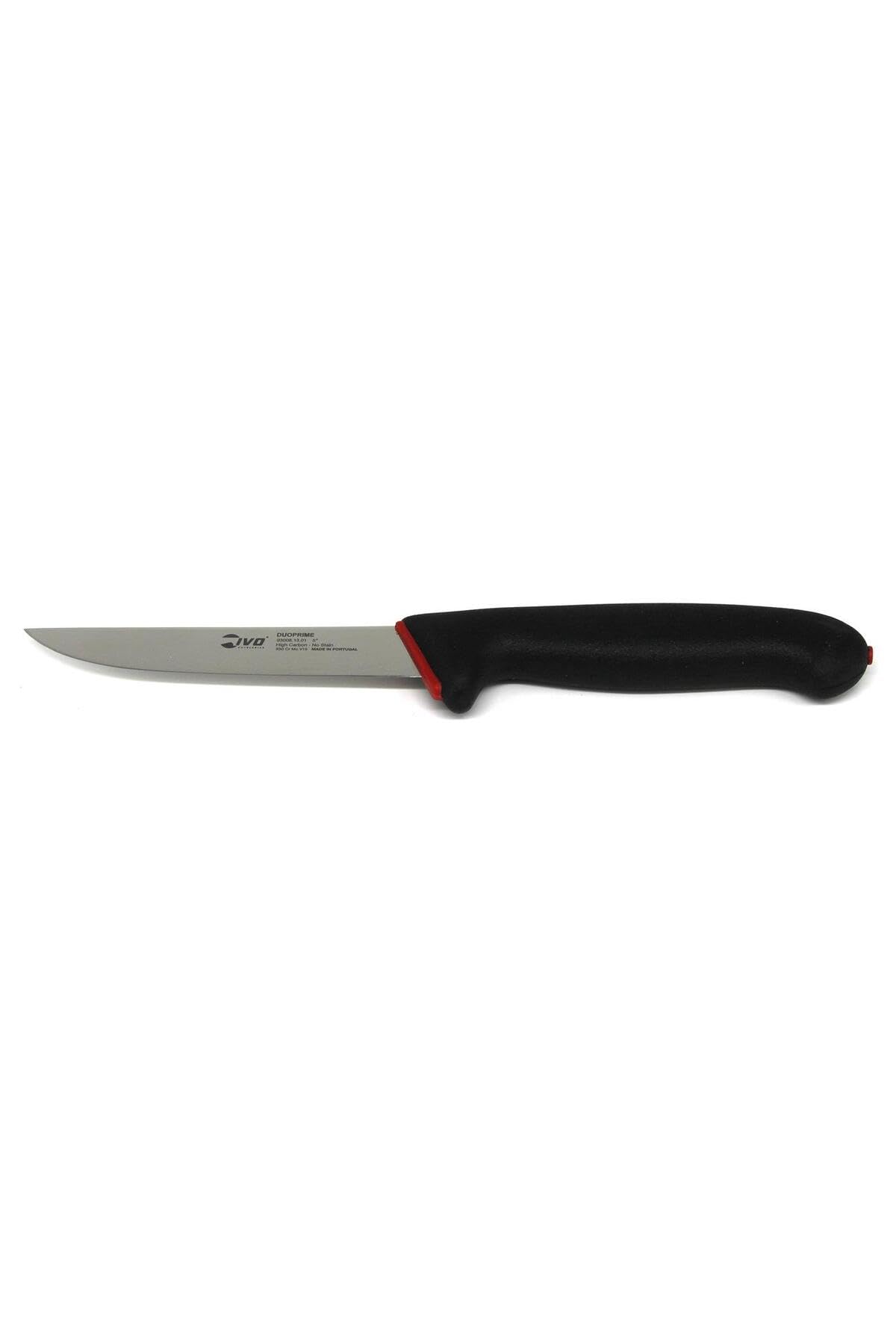 Ivo 93008.13.01 Duoprime 13Cm Kemik Sıyırma Bıçağı Siyah/Kırmızı