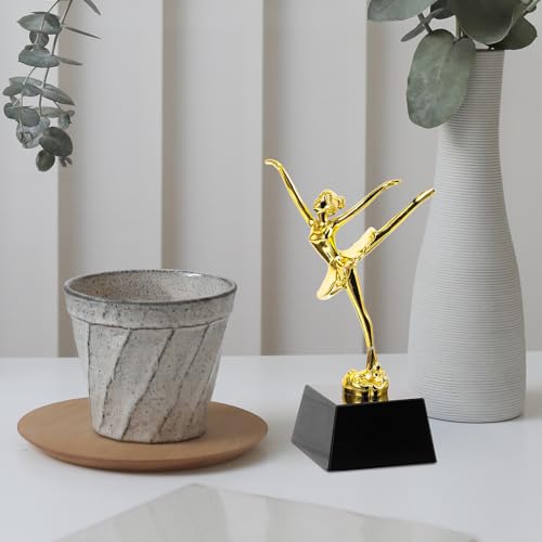 Statue Ballerine Délicate Or sans Bavure pour Trophée