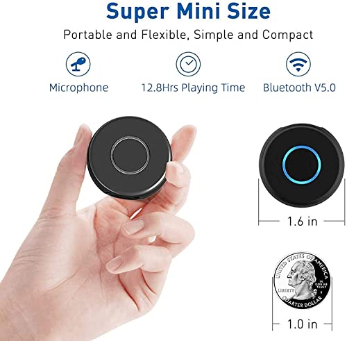image for SONRU Bluetooth 5.0 Aux Adapter for Car, Wireless Audio Receiver, Port