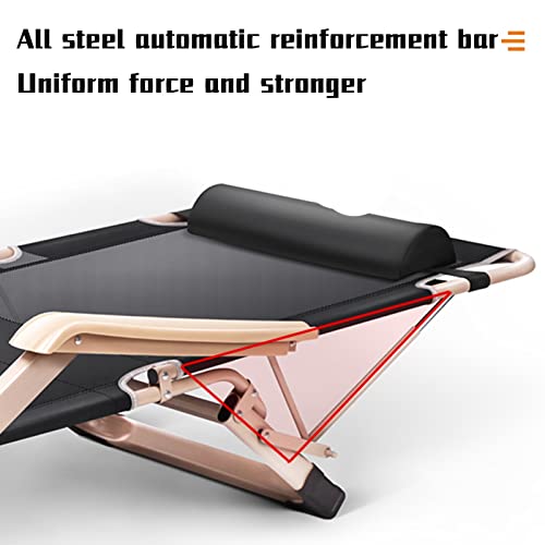 Chaise de jardin zéro gravité inclinable de qualité supérieure avec oreiller