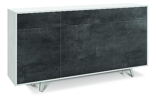 Sarmog Mueble de 3 puertas con 3 cajones