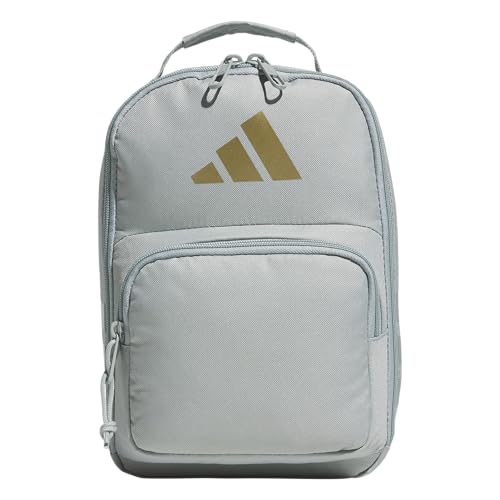 Image of adidas Kids Santiago Lunch Bag - Insulated Cooler Lunchbox for Girls & Boys, 8L