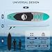SereneLife 10’ Inflatable Stand Up Paddle Board with Premium SUP Accessories - 32” Wide Stable Design with Non-Slip EVA Deck Pad, for Youth and Adults, 275 lbs. Capacity