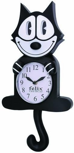 FELIX THE CAT ANIMATED CLOCK