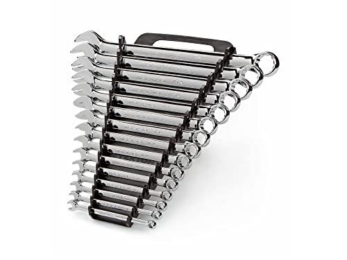 TEKTON Combination Wrench Set, 15-Piece (1/4-1 in.) - Holder | 18772 by TEKTON - Used condition - Image 2